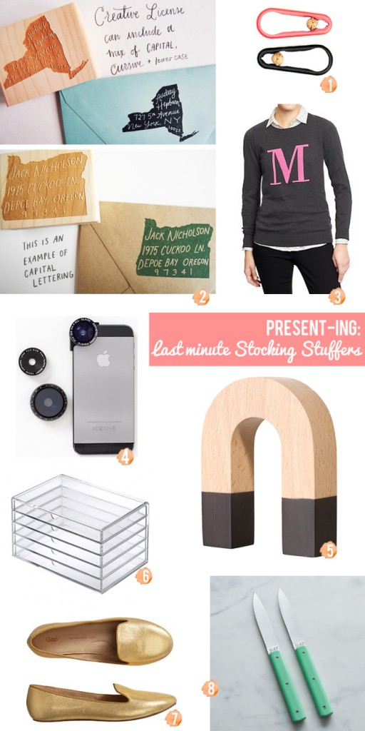 Present-ing; Last Minute Stocking Stuffers